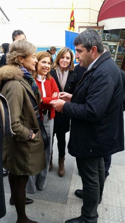 Visita a Huesca de la Ministra de Agricultura